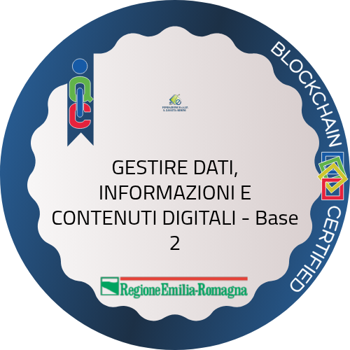 GESTIRE DATI, INFORMAZIONI E CONTENUTI DIGITALI - Base 2